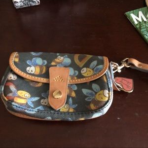 Dooney and Bourke Bumblebee Wristlet
